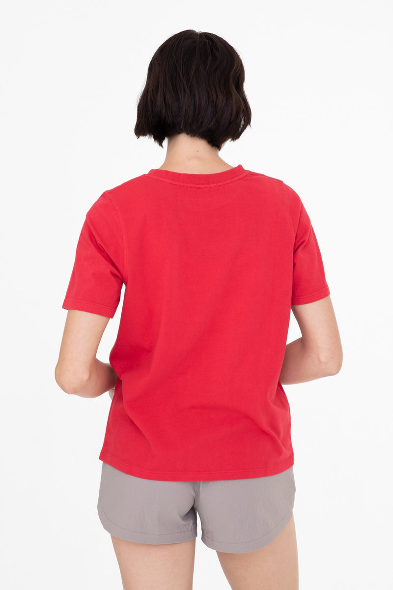 Classic Boxy Tee - Red