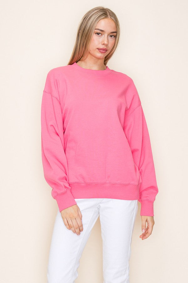 Everyday Sweatshirt - Pink Berry