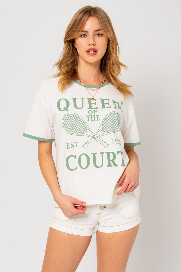 'Queen of the Court' Tee