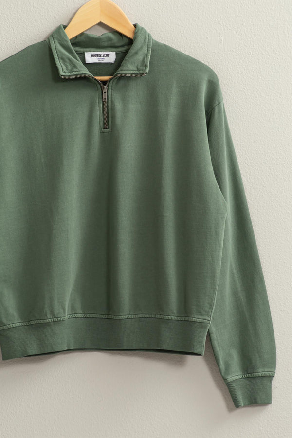 'Sweet Escape' Pullover - Gray Green