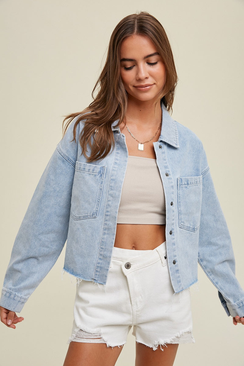 'Know Me' Cropped Jacket