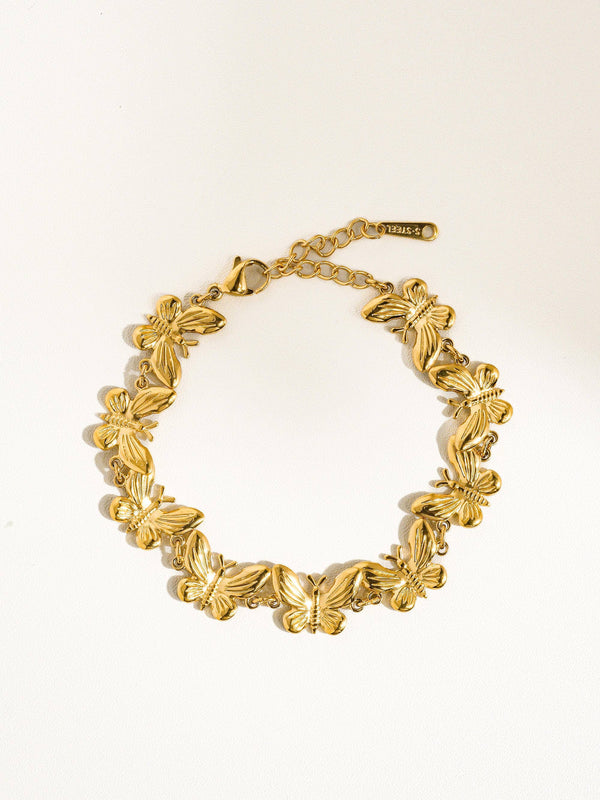 Valeria Butterfly Chain Bracelet