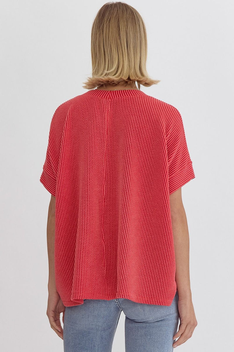 'Never Lost' Top - Red