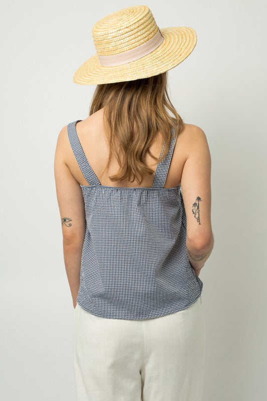 'Free Moment' Top - Navy