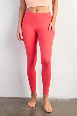 Butter Soft Leggings - Pink