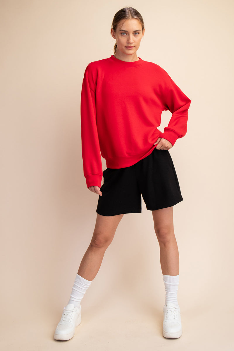 'Close to You' Pullover - Red