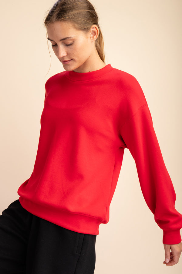 'Close to You' Pullover - Red