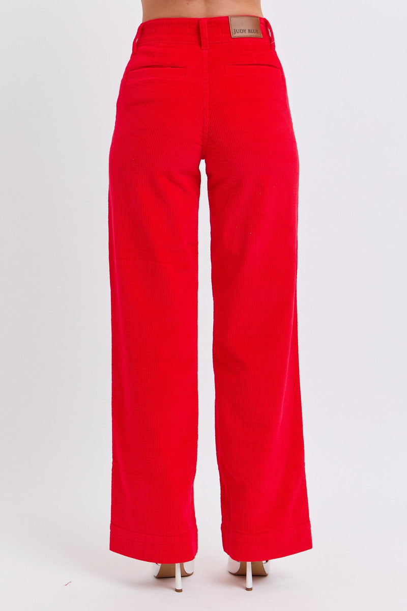 Judy Blue High Waisted Corduroy Trouser Pant