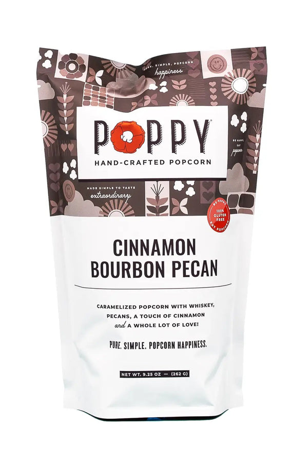 Cinnamon Bourbon Pecan Popcorn