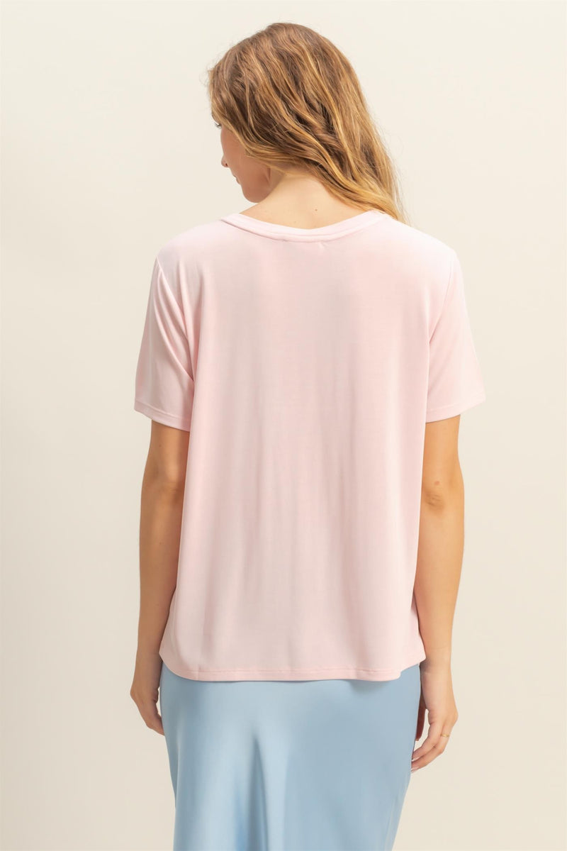 Everyday Tee - Soft Pink