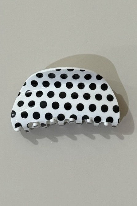 Jumbo Polka Dot Claw Clip