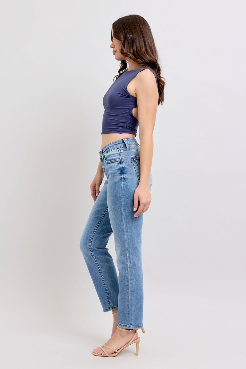 'Time to Begin' Mid Rise Jeans