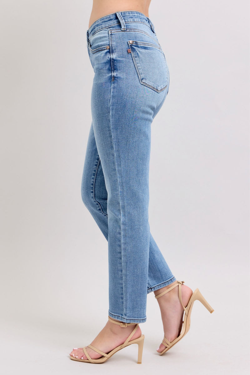 'Time to Begin' Mid Rise Jeans