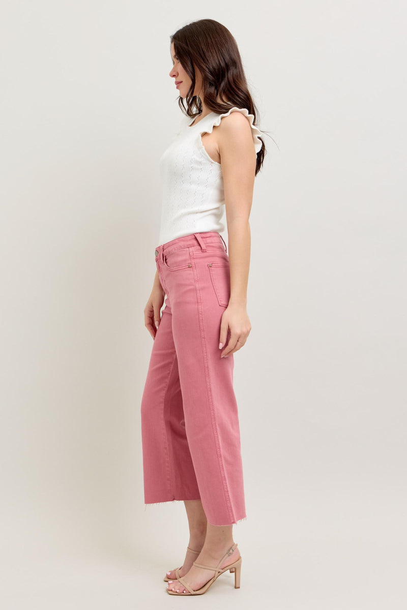 Rose High Rise Cropped Jeans