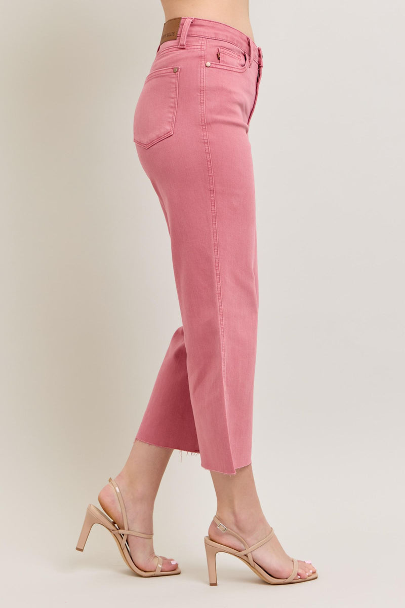 Rose High Rise Cropped Jeans