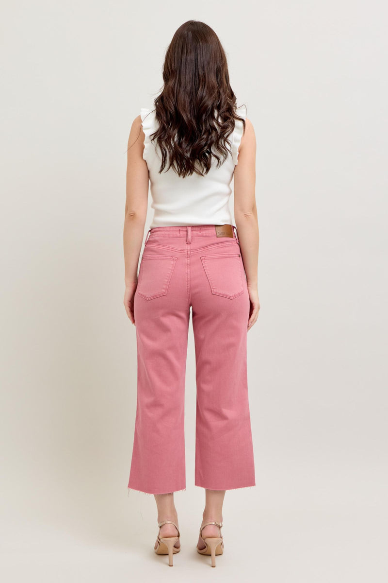 Rose High Rise Cropped Jeans