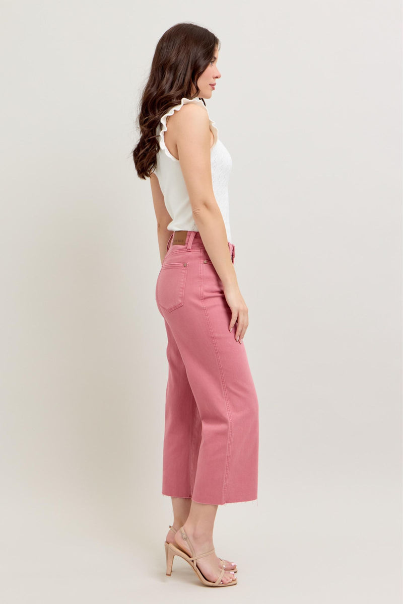 Rose High Rise Cropped Jeans