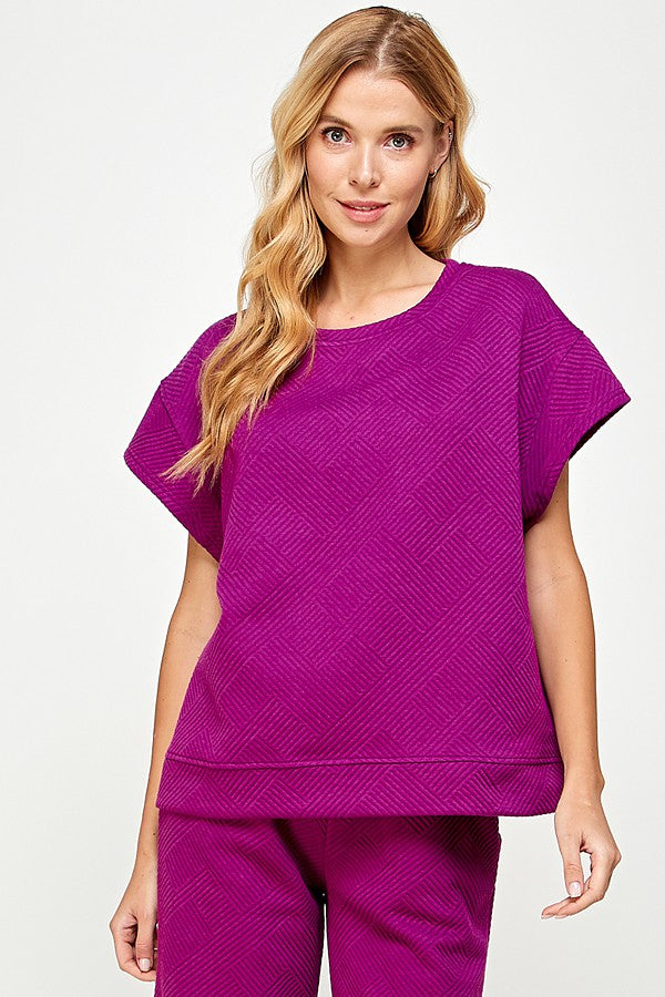 'Free Day' Top - Magenta