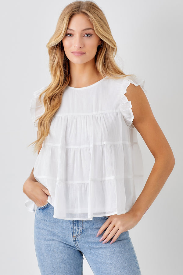 'More In Love' Top - Ivory
