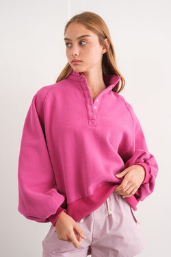 Piper Pullover - Fuchsia