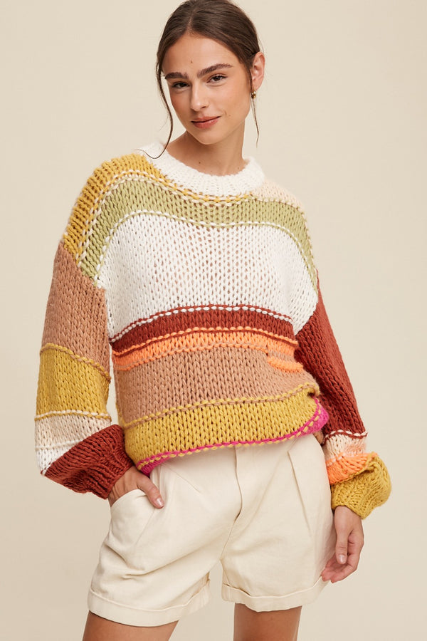 'Crochet My Way' Sweater