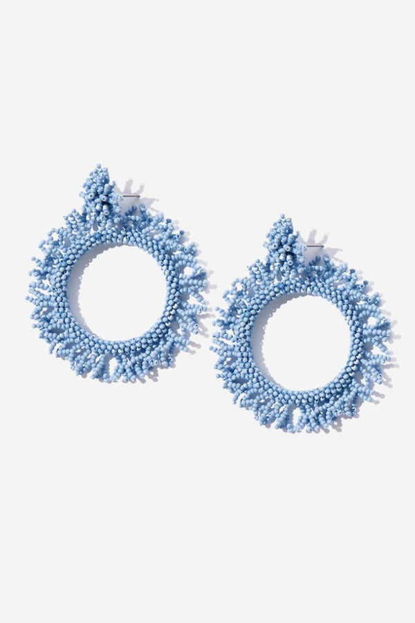 Carolina Blue Burst Earrings