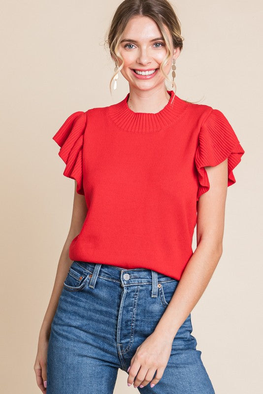 'Seeing Red' Top