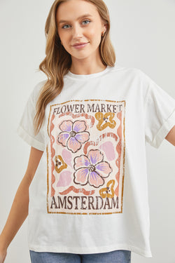 'Flower Market' Tee