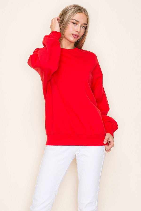 Everyday Sweatshirt - Red