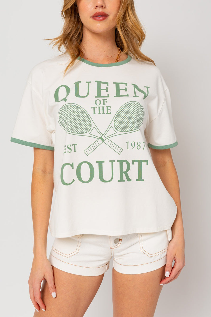 'Queen of the Court' Tee