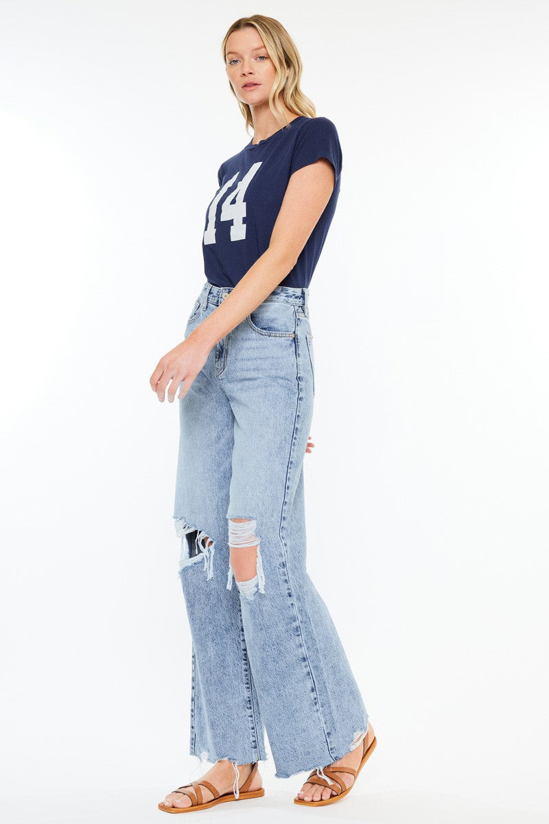 'Sight to See' Wide Leg Jean
