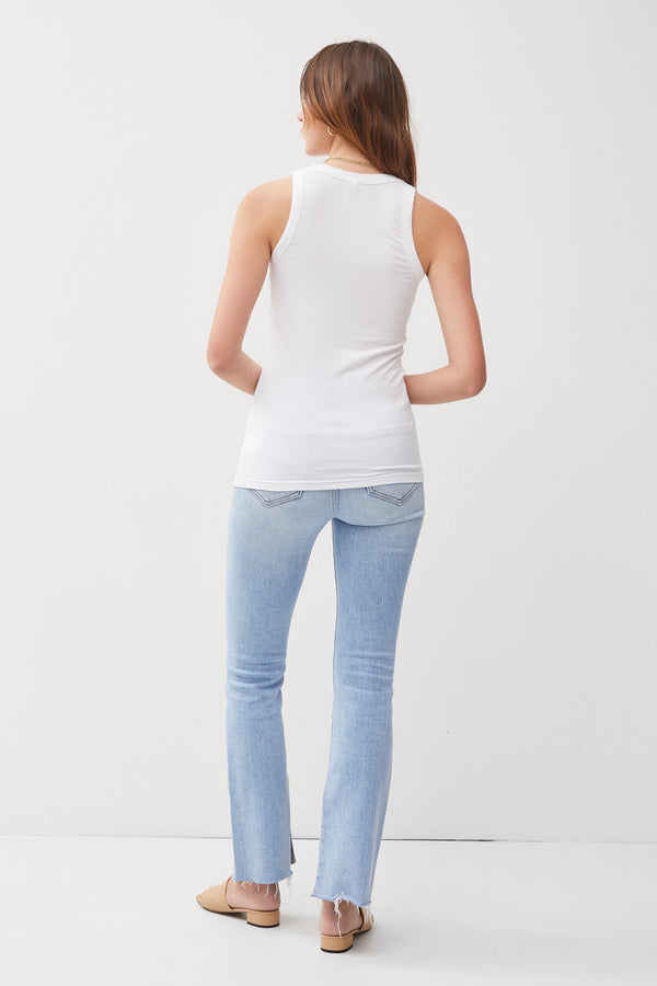 Ribbed Tank - Off White
