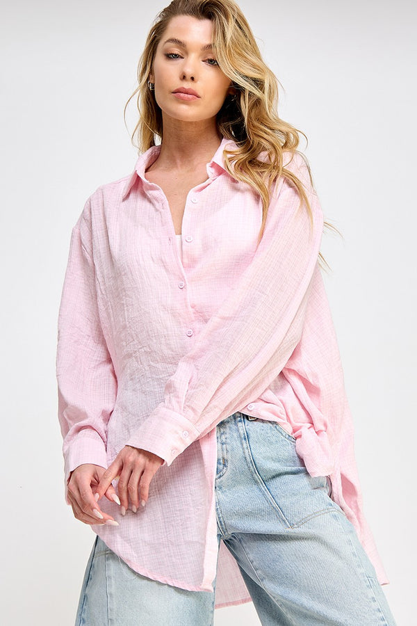 'Dreamy Day' Shirt - Pink