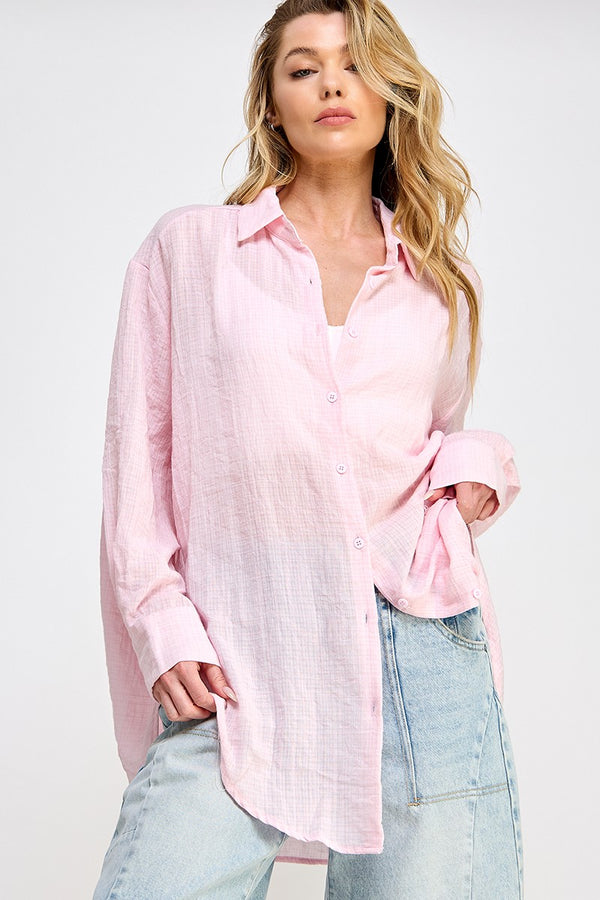 'Dreamy Day' Shirt - Pink
