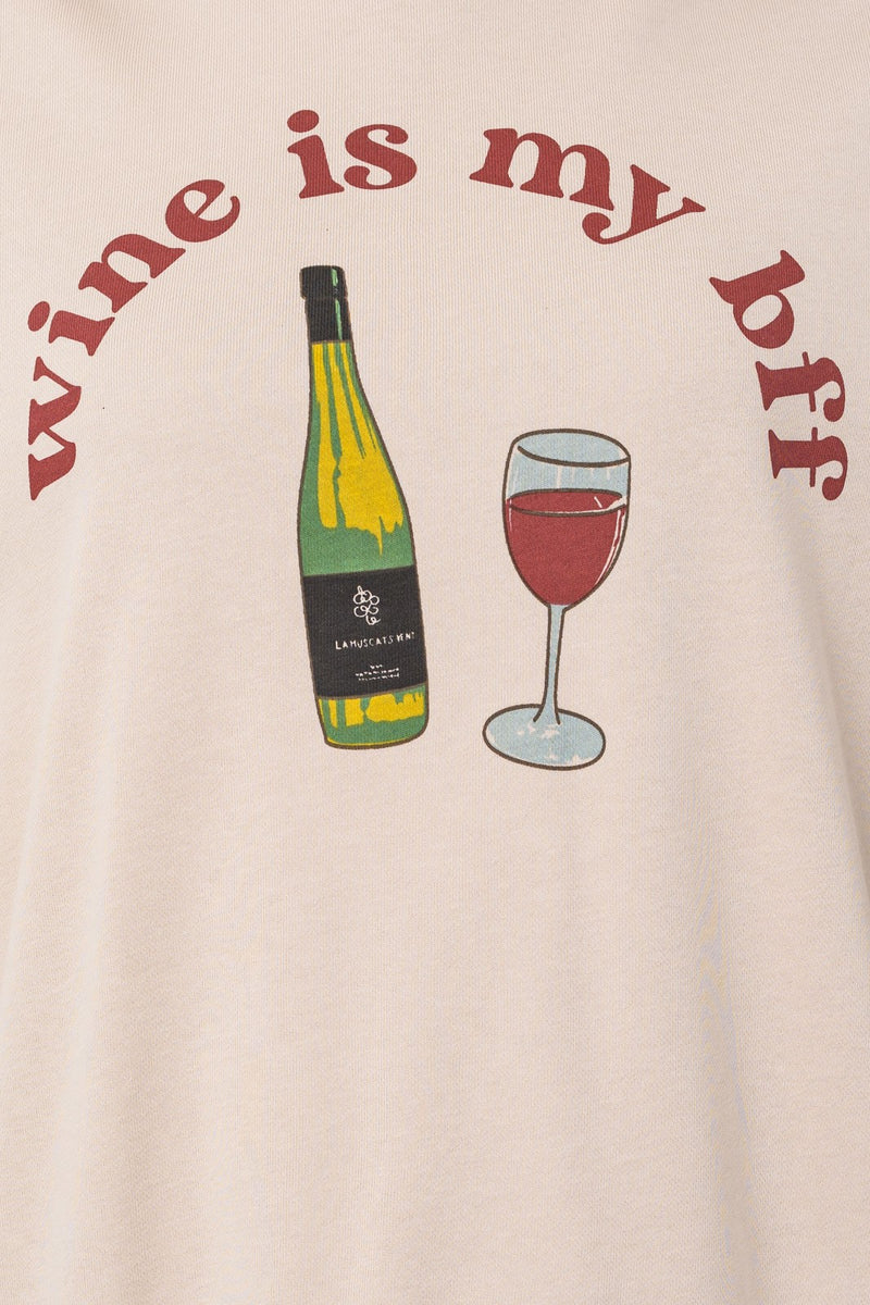 Wine Is My BFF Sweatshirt