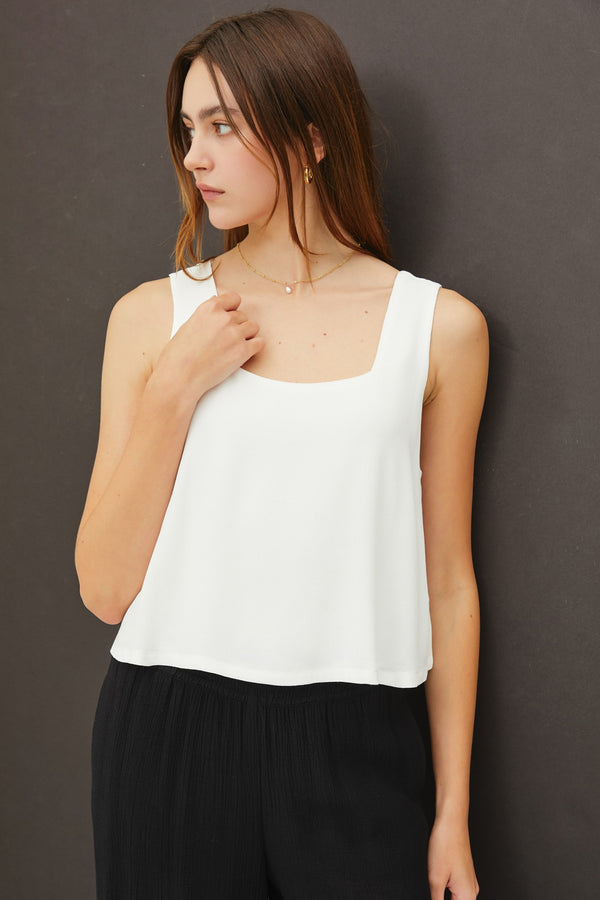 'In the Breeze' Top - Off White