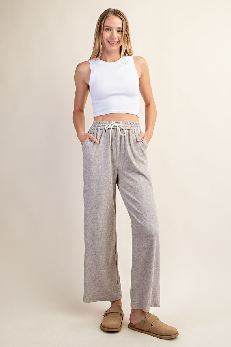 'Pure Comfort' Pants - Taupe