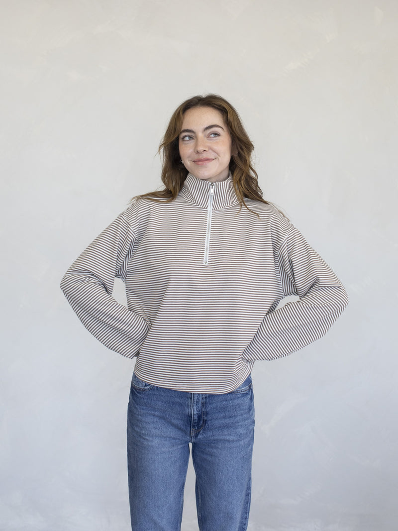 Riley Sweatshirt - Mocha