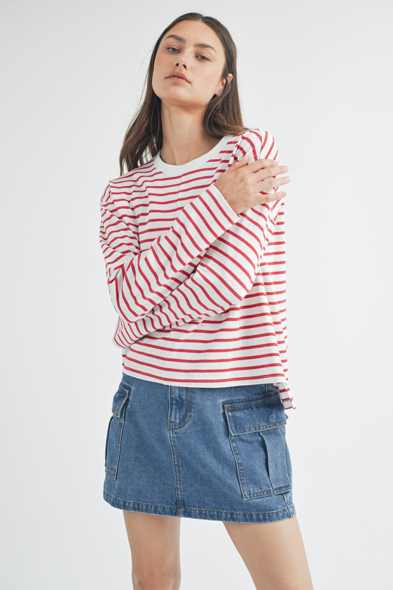 'With or Without' Top - Red