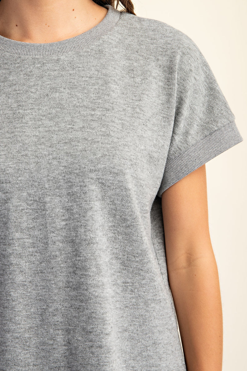 'Pure Comfort' Top - Gray
