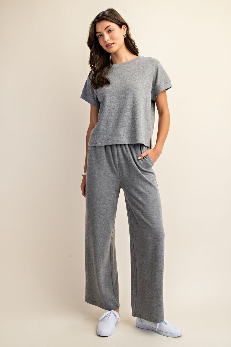 'Pure Comfort' Top - Gray