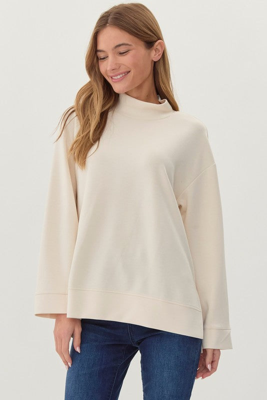 'Road Not Taken' Top - Cream