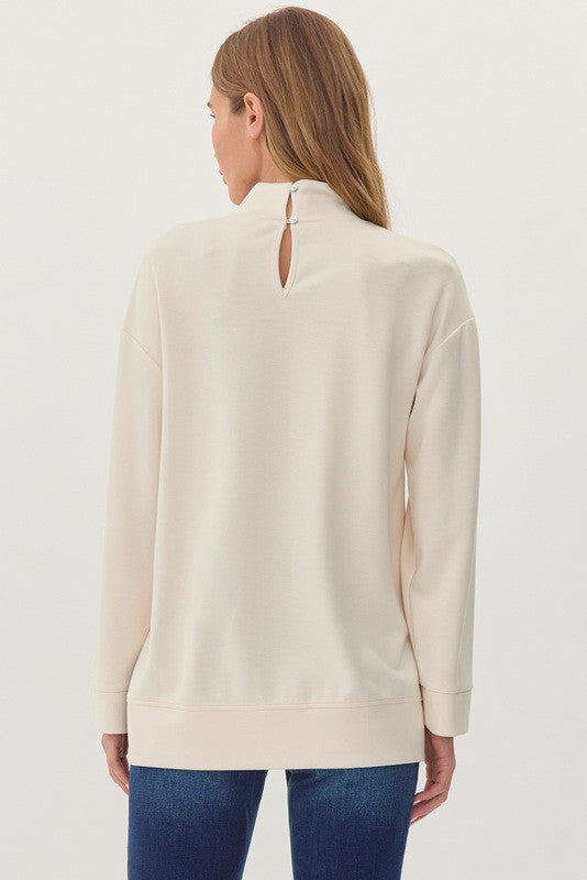 'Road Not Taken' Top - Cream