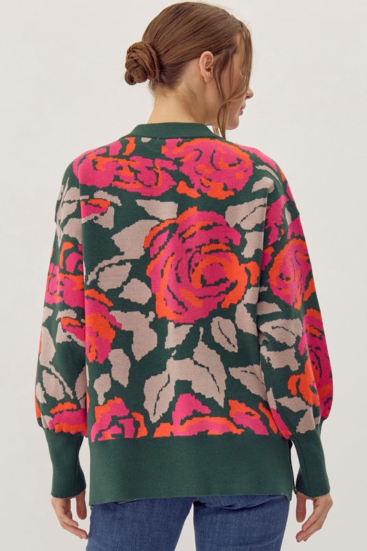 'Faith in Flowers' Sweater