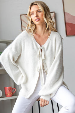 'Love Language' Cardigan - Ivory