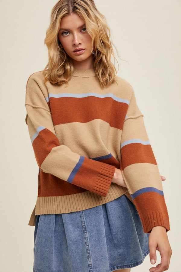 'Now I Know' Sweater - Camel