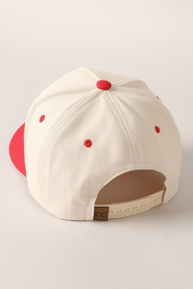 'Put It On Santa's Tab' Embroidered Hat