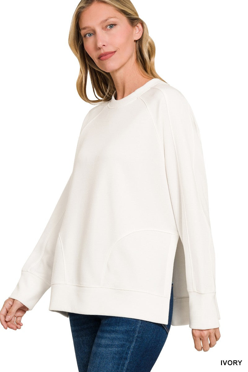 Scuba Top - Ivory