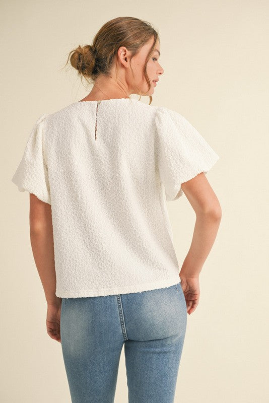 'Going Places' Top - White