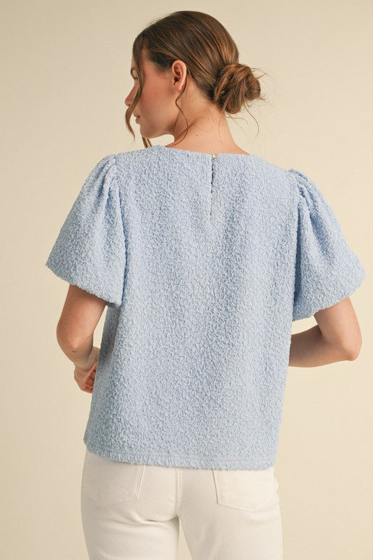 'Going Places' Top - Blue